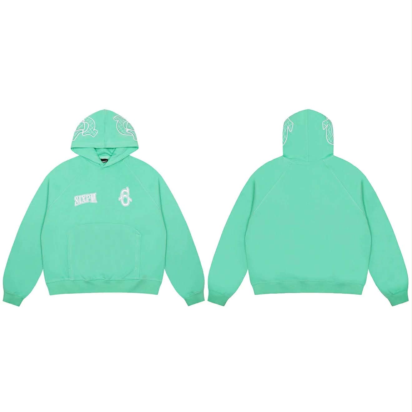 HOODIE TURQUOISE STYLE ET CONFORT